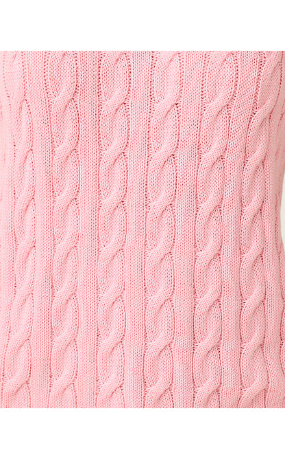 BROCKTON CREW NECK SWEATER, CONCH SHELL PINK