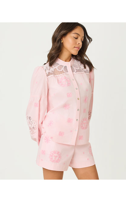 TAMMY TOP, PINK MUSE