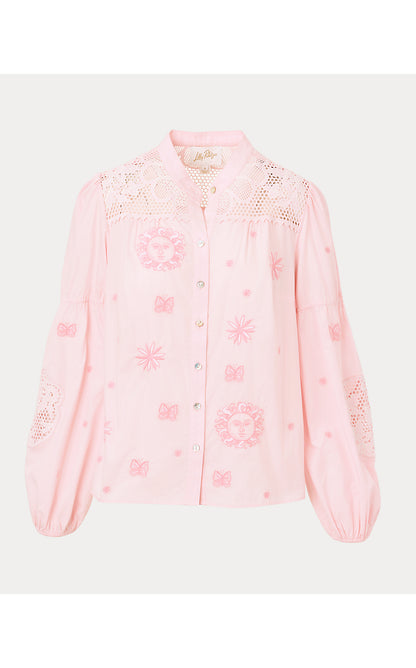TAMMY TOP, PINK MUSE
