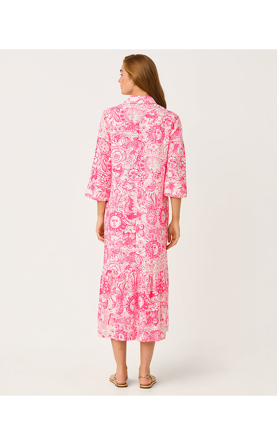 ALORA DRESS, CHERRY BLOSSOM PINK FLEUR DE LILLY