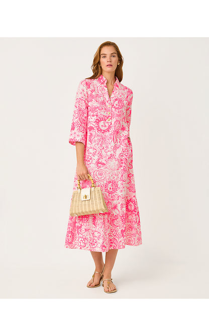 ALORA DRESS, CHERRY BLOSSOM PINK FLEUR DE LILLY