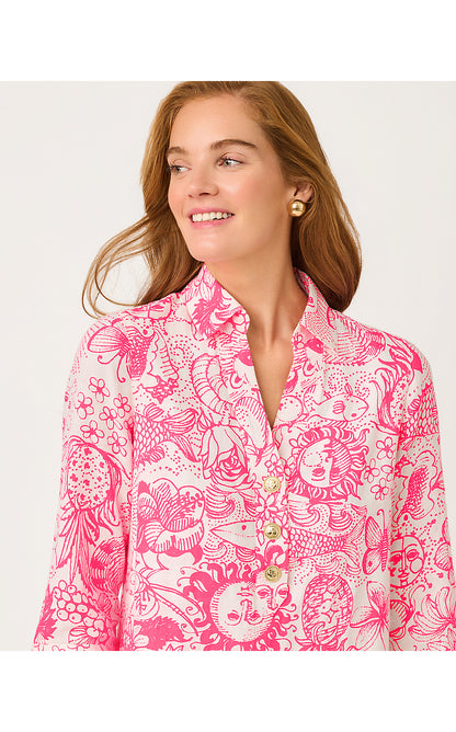 ALORA DRESS, CHERRY BLOSSOM PINK FLEUR DE LILLY