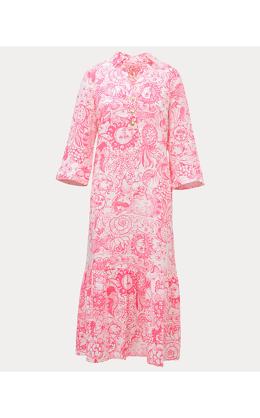ALORA DRESS, CHERRY BLOSSOM PINK FLEUR DE LILLY