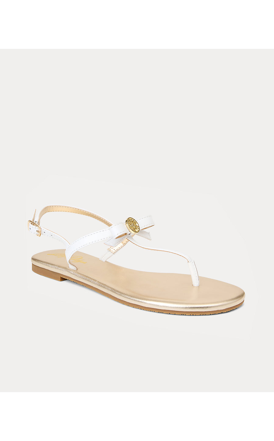 TEIGHEN BOW SANDAL, RESORT WHITE