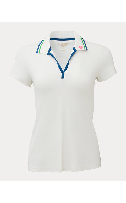 FRIDA POLO UPF 50+, RESORT WHITE
