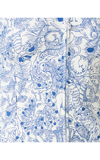 BARBADOS ZIP-UP JACKET UPF 50+, STARLIGHT NAVY CROSSGRAIN ZOOLOGY