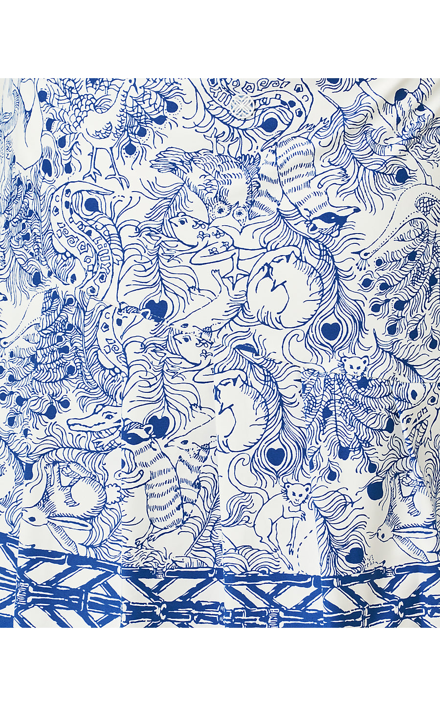 CALETA SKORT UPF 50+, STARLIGHT NAVY ZOOLOGY ENGINEERED LUXLETIC SKORT