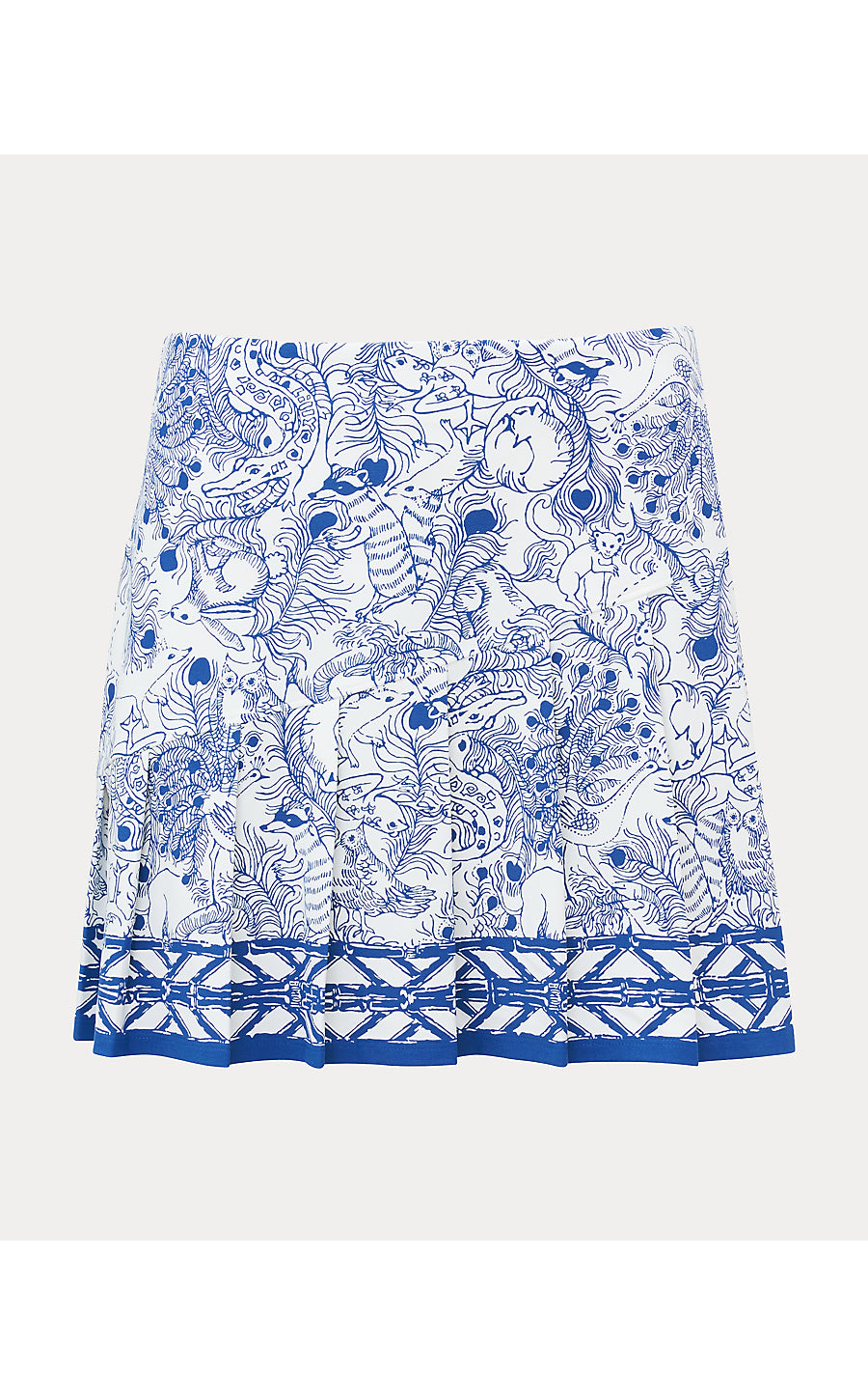 CALETA SKORT UPF 50+, STARLIGHT NAVY ZOOLOGY ENGINEERED LUXLETIC SKORT