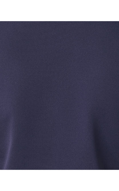 FRIDA SCALLOP POLO UPF 50+, TRUE NAVY