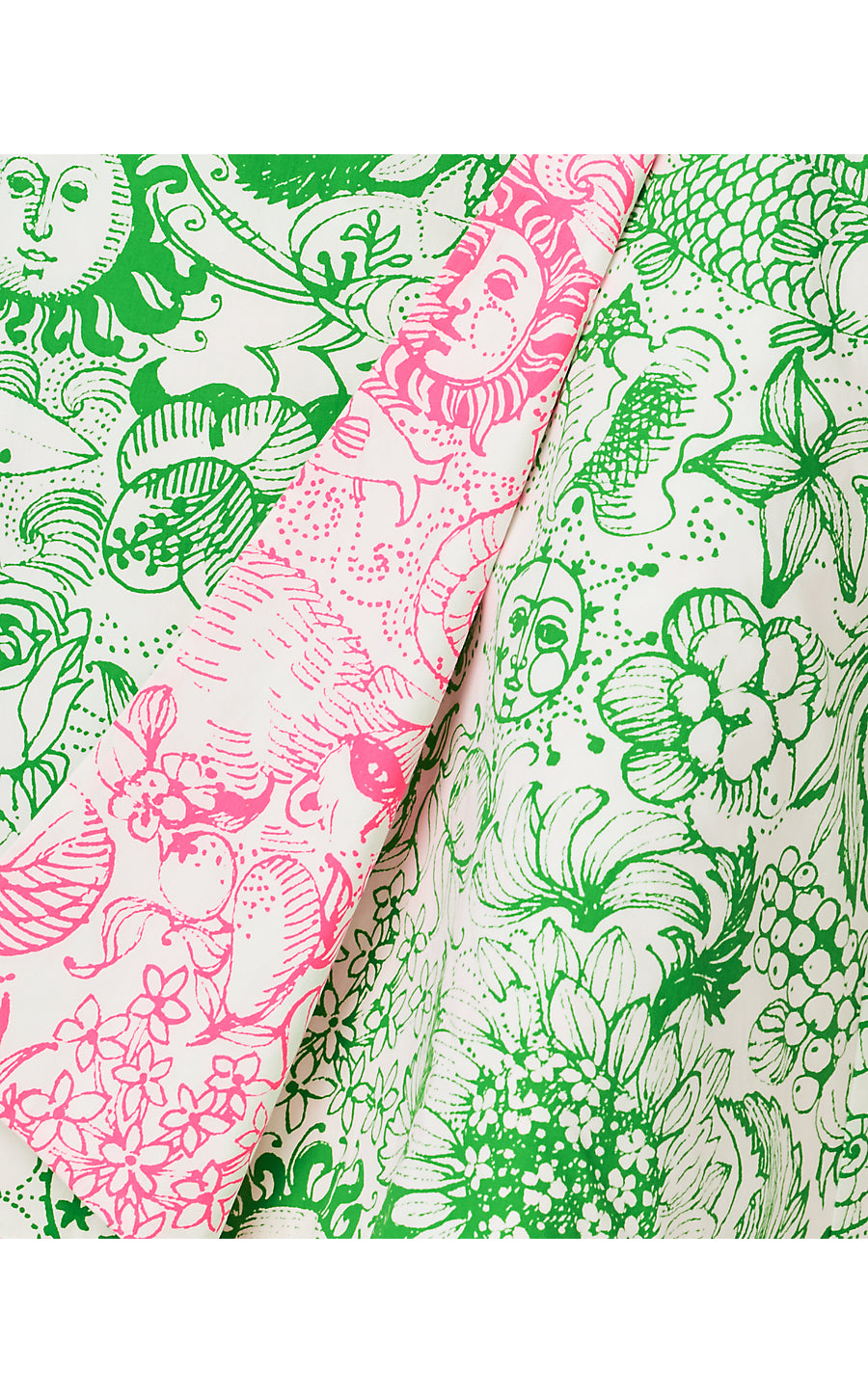 CONSTANCE REVERSIBLE MIDI SKIRT, PUTTING GREEN FLEUR DE LILLY