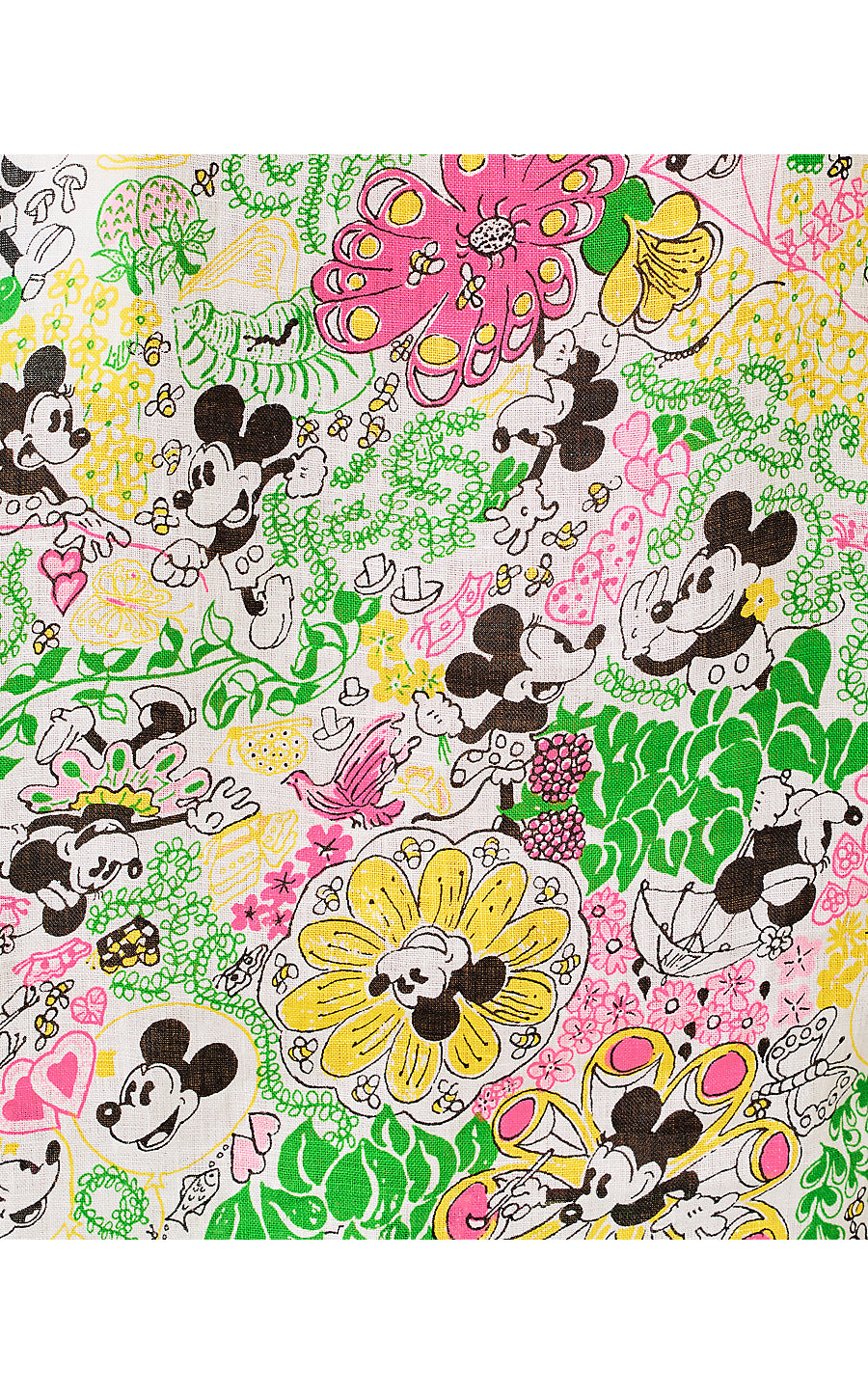 ELODEY LINEN SHORT, MULTI THROWBACK DISNEY