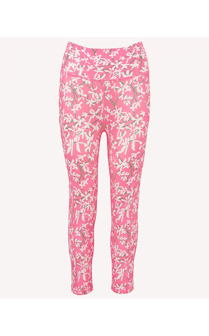 WEEKENDER HIGH RISE CROP, CONFETTI PINK CROSSGRAIN LIL LIZA
