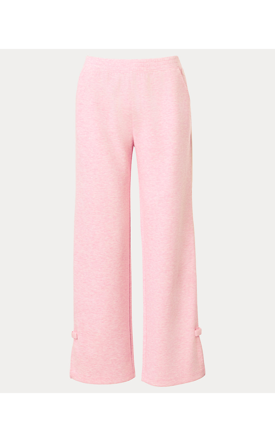 DYLANA BOW TRACK PANT UPF 50+, HEATHERED CONCH SHELL PINK