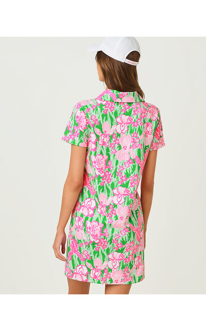 ELENI UPF 50+ DRESS, PUTTING GREEN HANNAH