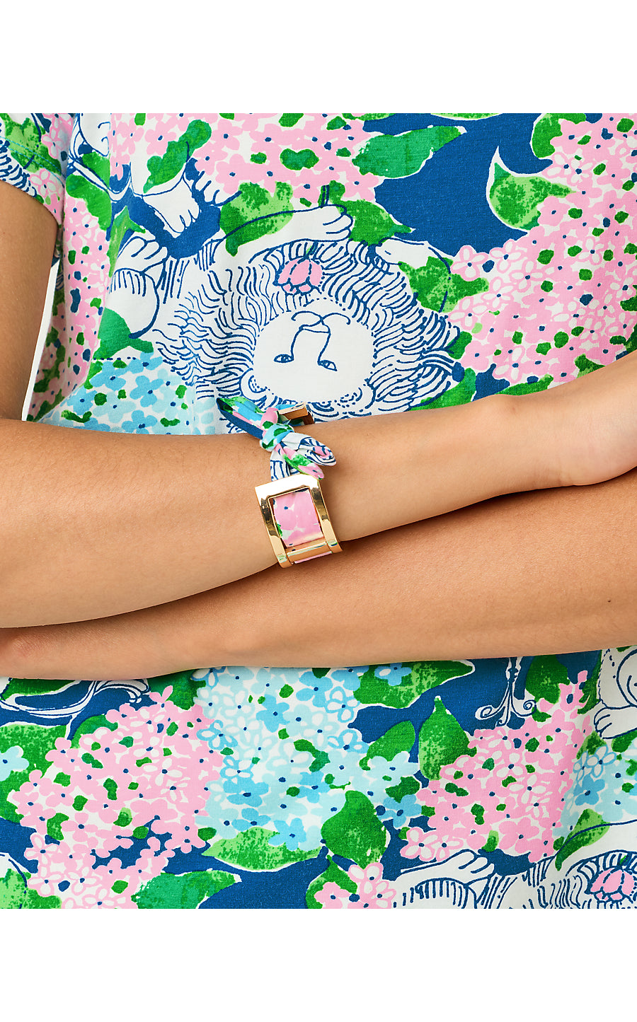 GWP BRACELET, STARLIGHT NAVY LYDIA THE LION