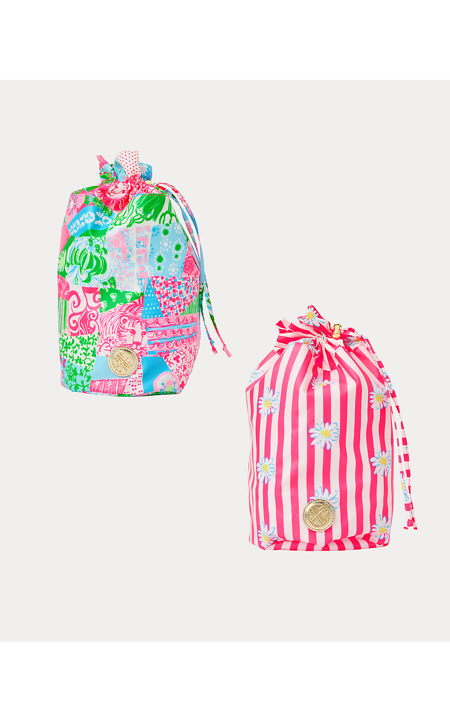 GWP POOL POUCH SET, MULTI CRAZY QUILT