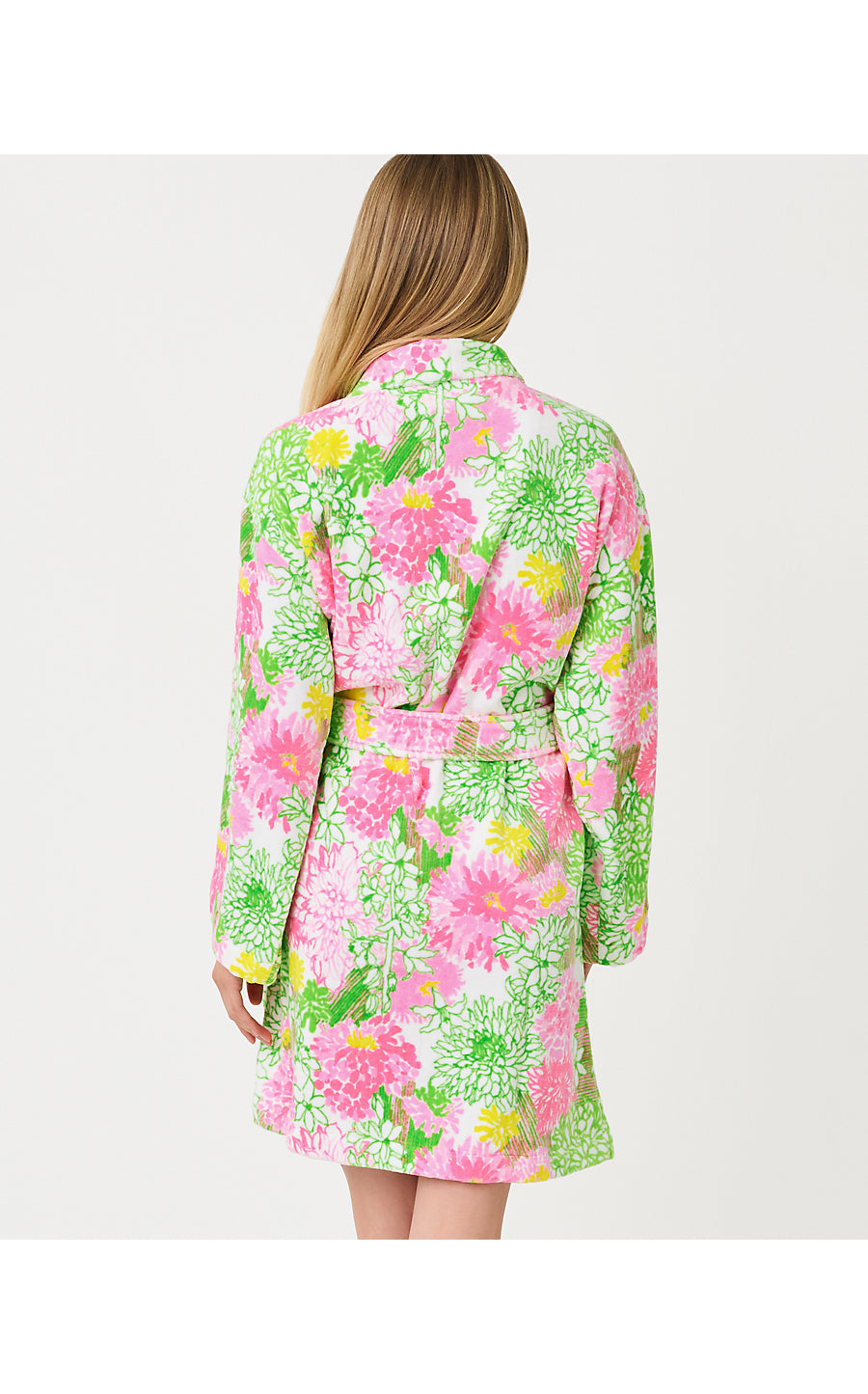 GWP TERRY ROBE, RESORT WHITE MUM PATCH