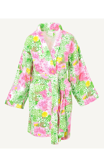 GWP TERRY ROBE, RESORT WHITE MUM PATCH