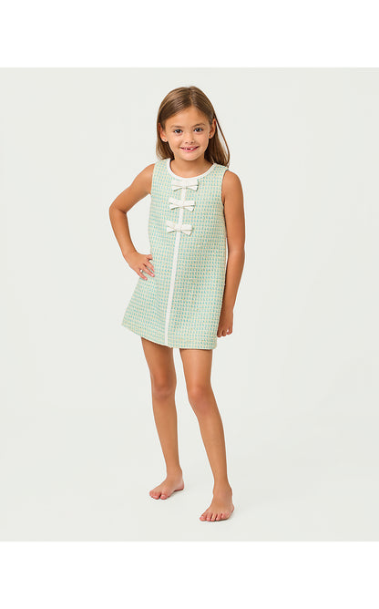 MINI ARIA SHIFT, CAPRI BLUE FANTASY BOUCLE
