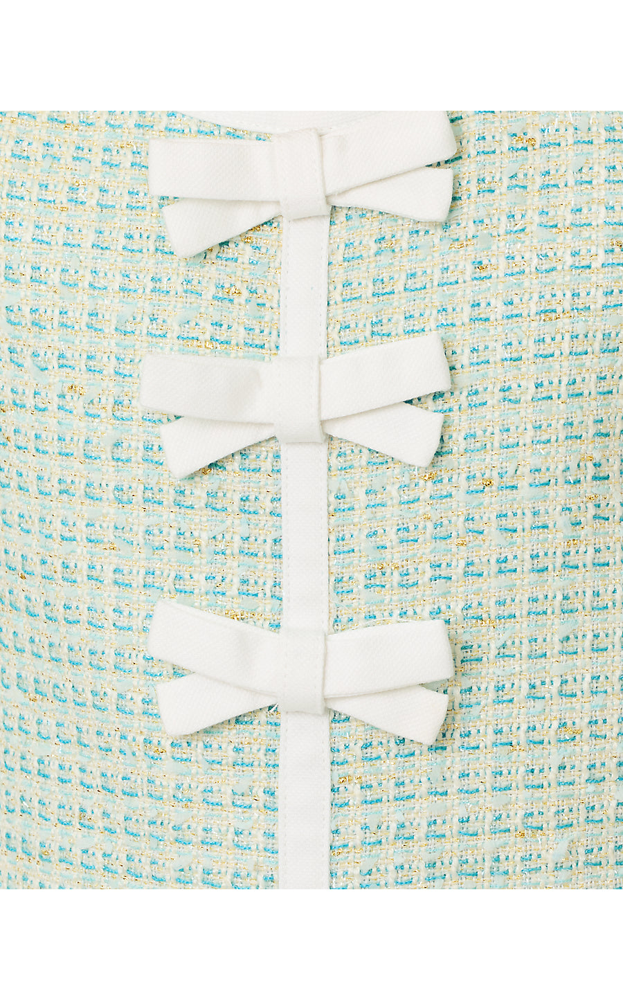 MINI ARIA SHIFT, CAPRI BLUE FANTASY BOUCLE