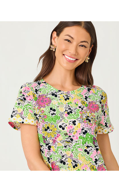 CODY SHORT SLEEVE DRESS, MULTI THROWBACK DISNEY