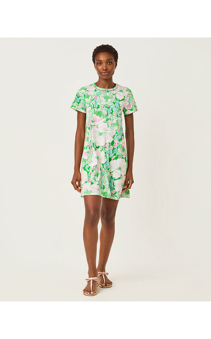 CODY SHORT SLEEVE DRESS, PUTTING GREEN POPPYLAND