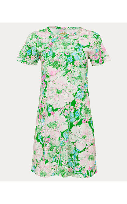 CODY SHORT SLEEVE DRESS, PUTTING GREEN POPPYLAND