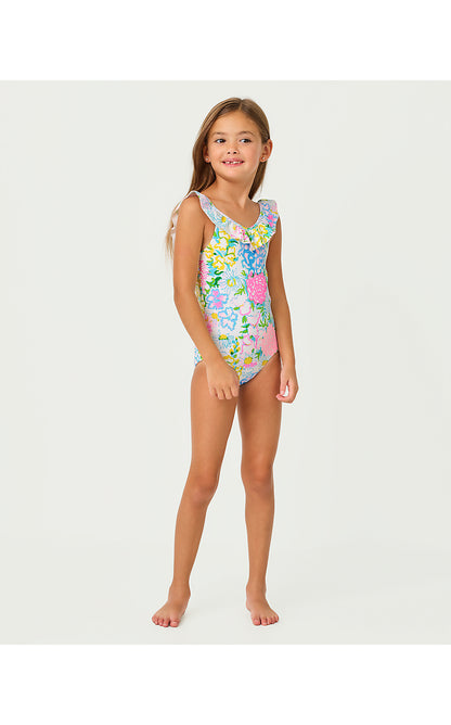 JANAH SWIMSUIT UPF 50+, MULTI LILLY GARDEN