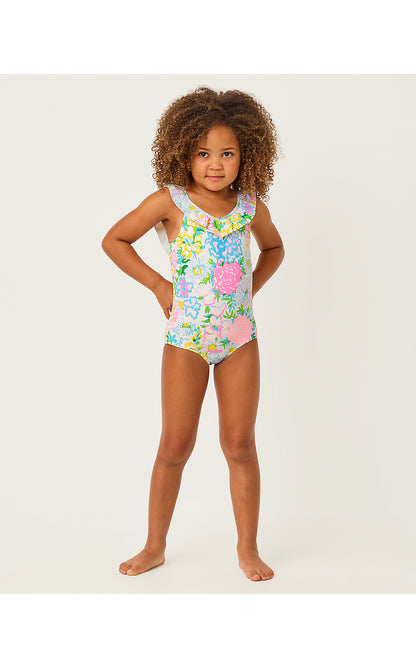 JANAH SWIMSUIT UPF 50+, MULTI LILLY GARDEN