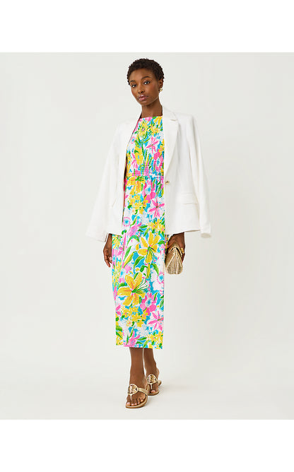 FINNLEY MIDI DRESS, MULTI LOVELY LILLY