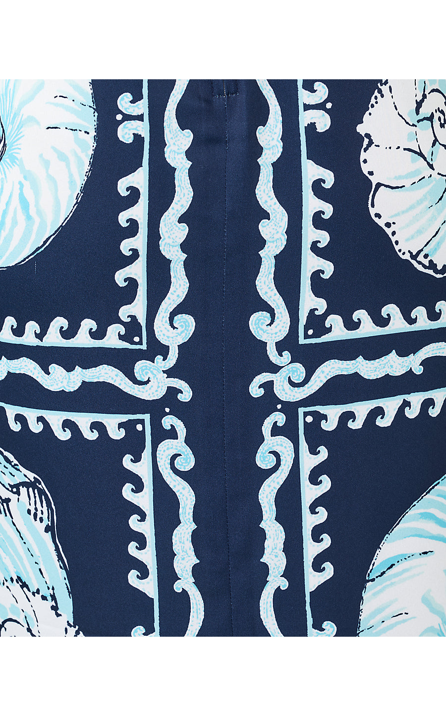 CASANDRA MAXI DRESS, LOW TIDE NAVY SHELL SHINE ENGINEERED WOVEN MAXI