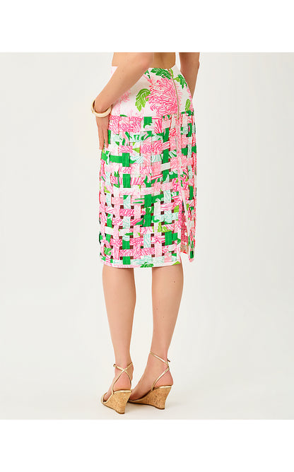 GOODWIN MIDI SKIRT, RESORT WHITE LIL GO WITH THE FLOW