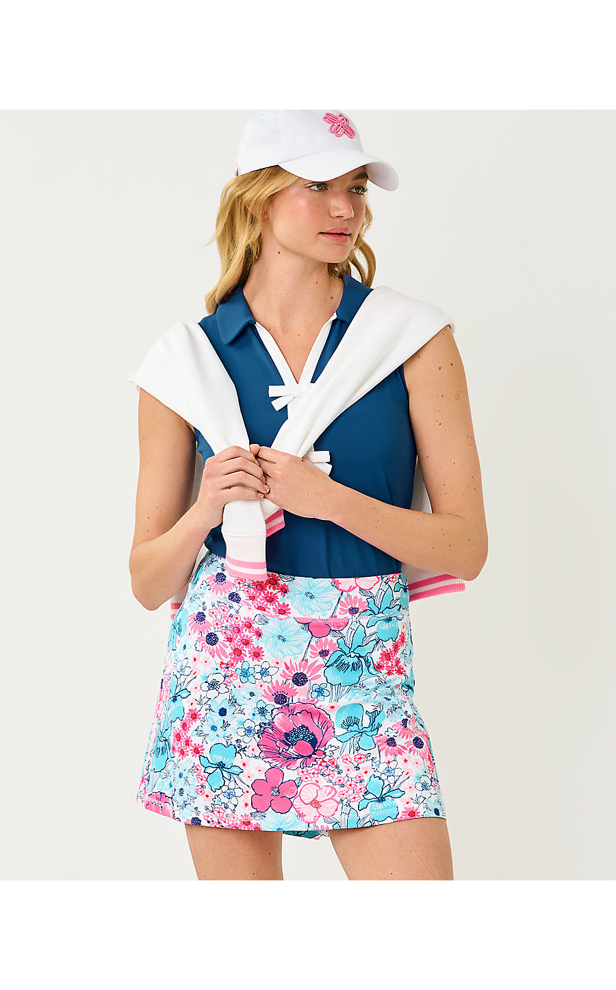 JOLENA SKORT UPF 50+, RESORT WHITE IN ALL HER GLORY