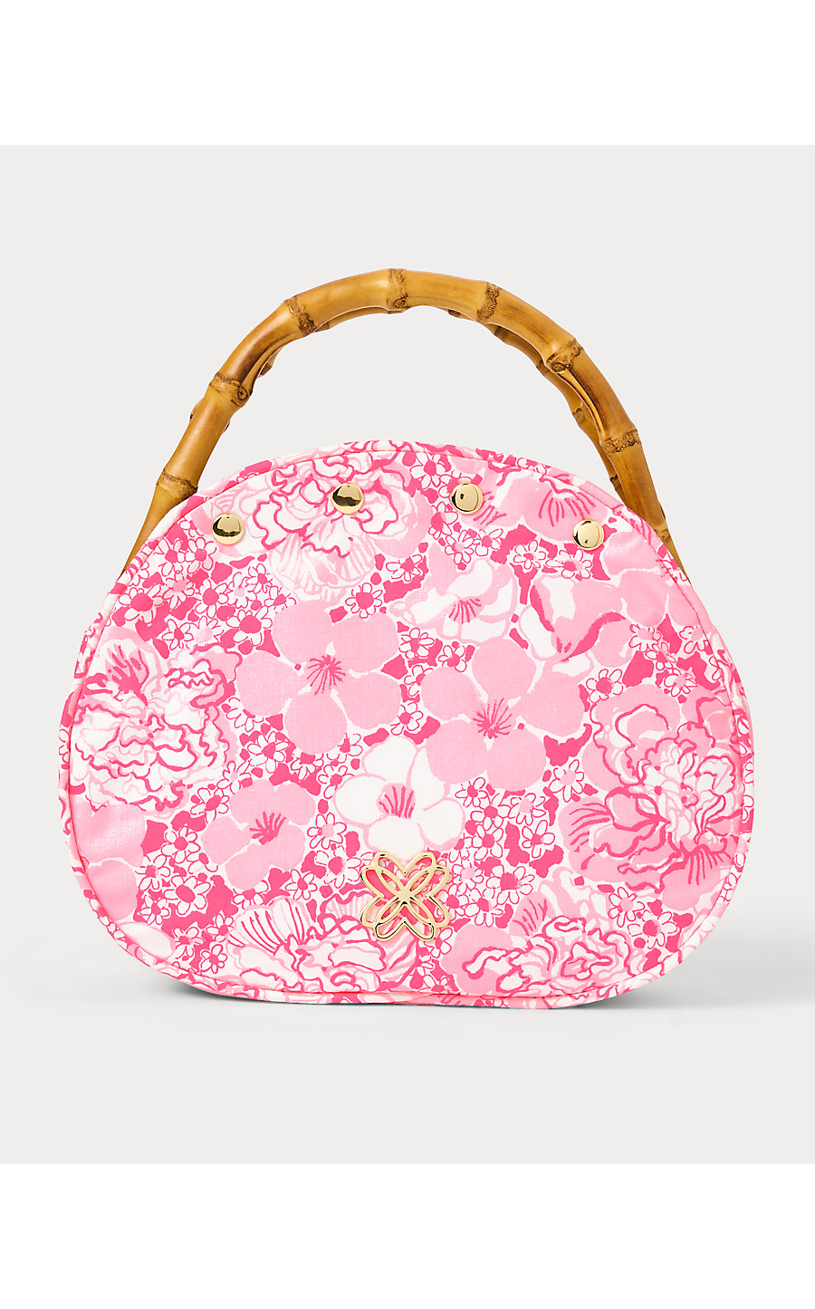 BREAKERS BAMBOO BERMUDA BAG COVER, CONCH SHELL PINK BURST OF JOY