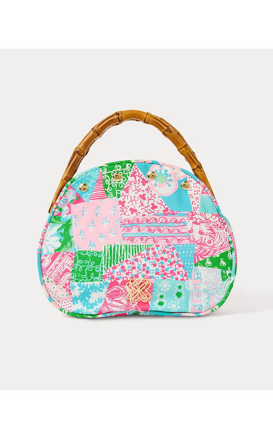 BREAKERS BAMBOO BERMUDA BAG COVER, MULTI CRAZY QUILT