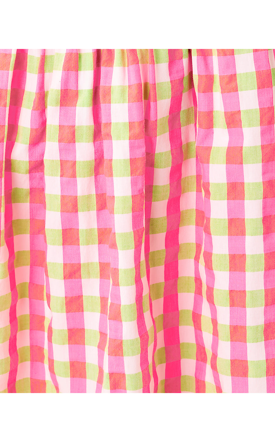HADLY SKIRTED ROMPER, CHERRY BLOSSOM PINK SUMMER LOVIN GINGHAM