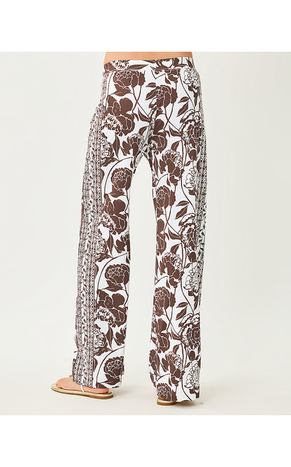 DEMIA UPF 50+ KNIT PANT, RESORT WHITE MARNI ENGINEERED CHILLYLILLY