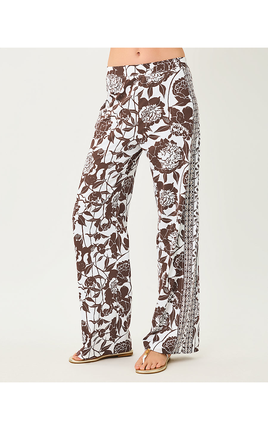 DEMIA UPF 50+ KNIT PANT, RESORT WHITE MARNI ENGINEERED CHILLYLILLY