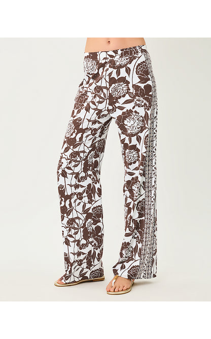 DEMIA UPF 50+ KNIT PANT, RESORT WHITE MARNI ENGINEERED CHILLYLILLY
