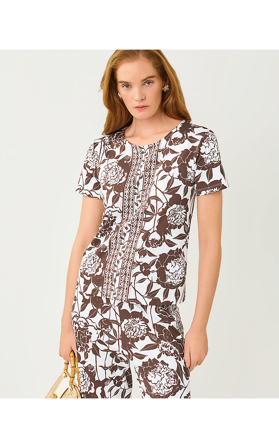 DEMIA UPF 50+ TOP, RESORT WHITE MARNI ENGINEERED CHILLYLILLY