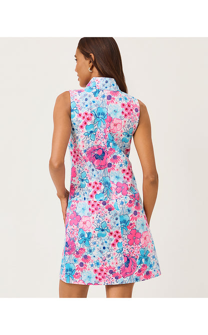 SLEEVELESS ROSEE DRESS, RESORT WHITE IN ALL HER GLORY