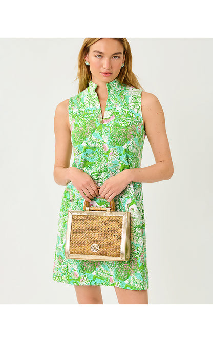 SLEEVELESS ROSEE DRESS, RESORT WHITE SHIP TO SHORE