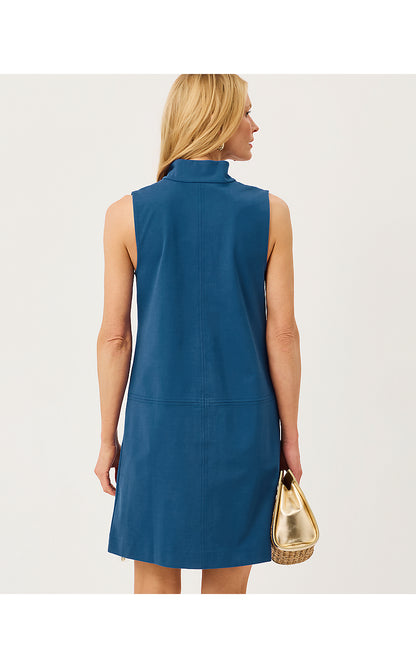 SLEEVELESS ROSEE DRESS, STARLIGHT NAVY