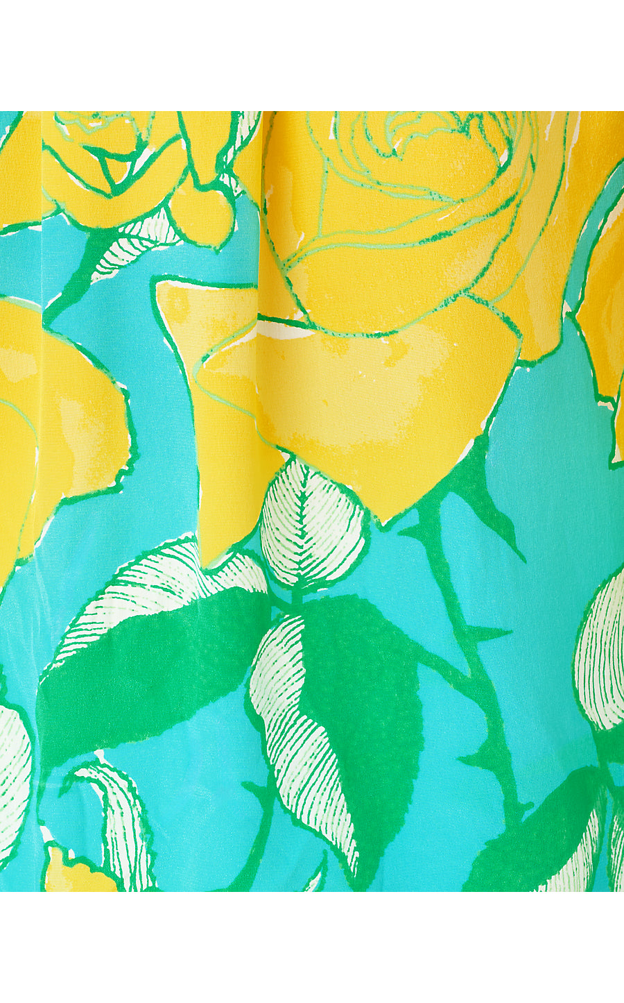 ELSA TOP, BLUE CURACAO ROSE BUD