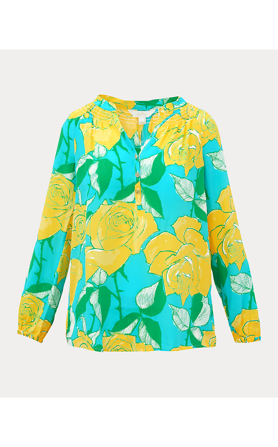 ELSA TOP, BLUE CURACAO ROSE BUD