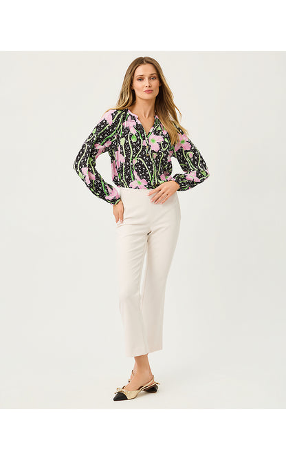 ELSA TOP, ONYX BLUSHING BLOOMS