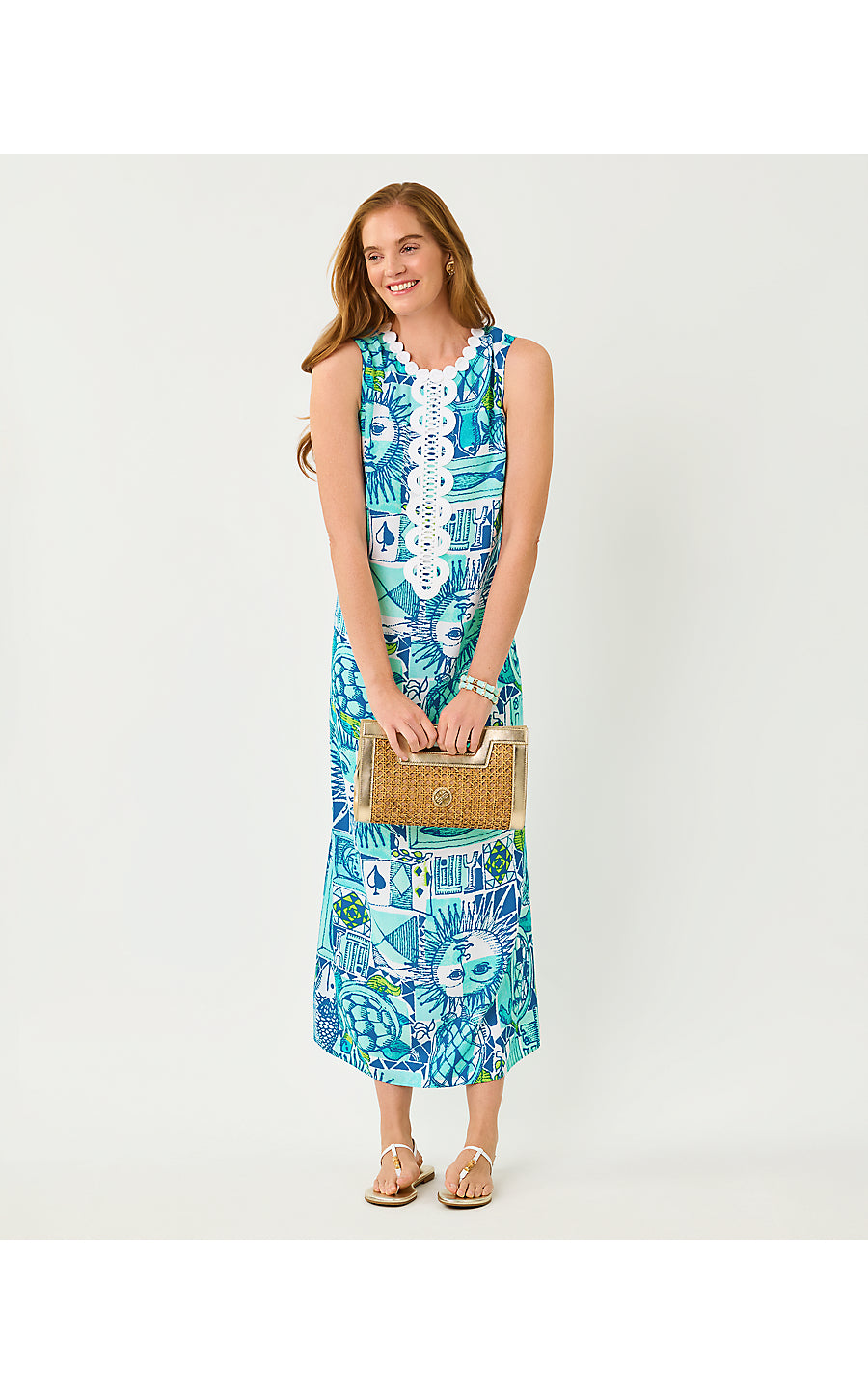 IRIS MAXI DRESS, MINT CONDITION OVERSIZED HARLILLYQUIN