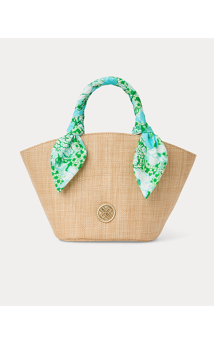 GWP STRAW BAG, MINT CONDITION BURST OF JOY