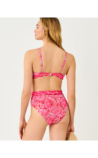 MEONA BIKINI TOP, PARADISE PUNCH JIMS STUFF ENGINEERED BIKINI BORDER
