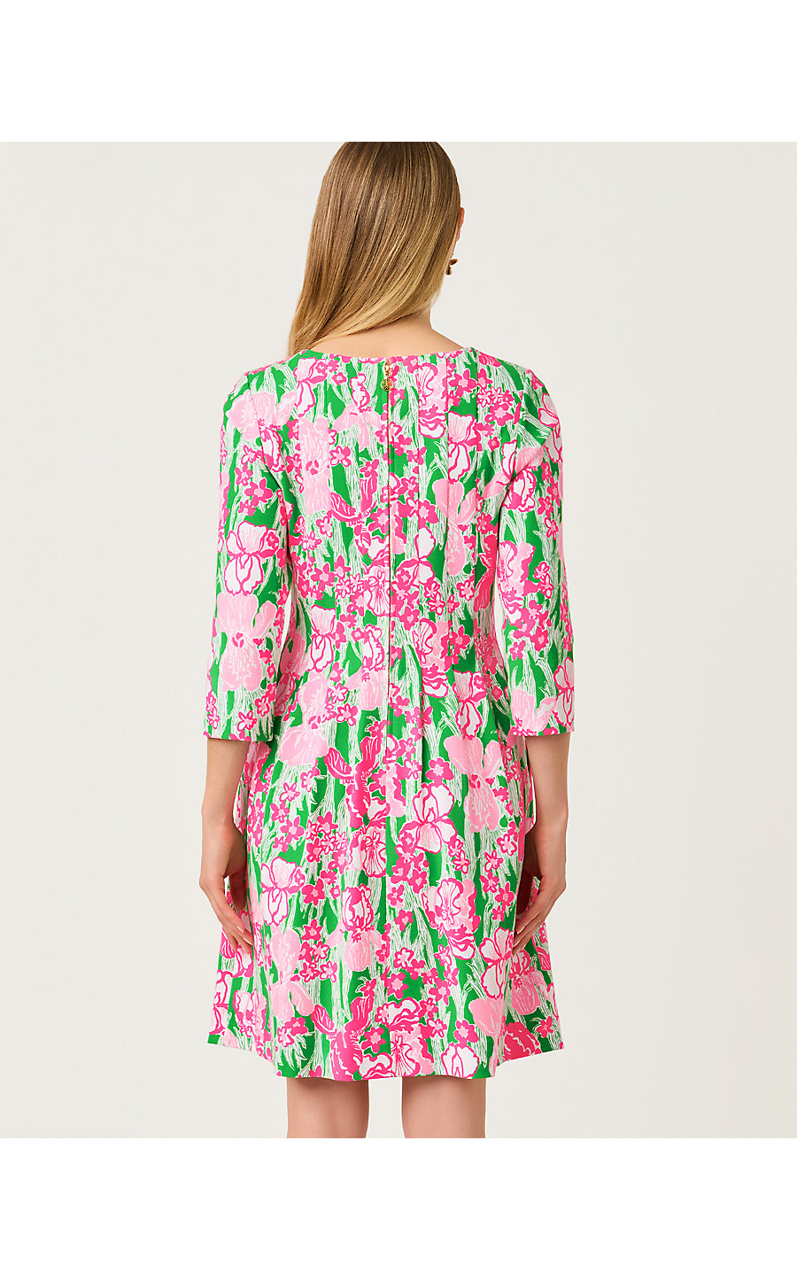 DULCIE DRESS, PUTTING GREEN HANNAH